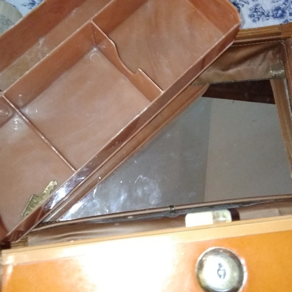 1940s-50s Samponsite hard case brown 3 piece set - Picture 2 of 6